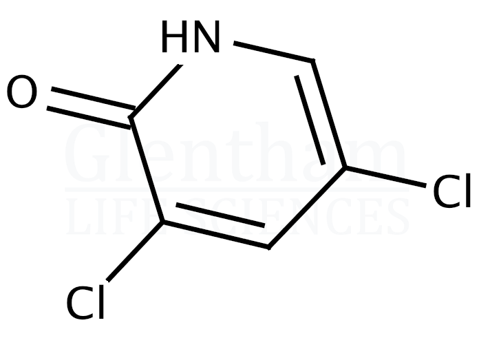 3,5-Dichloro-2-hydroxypyridine Structure