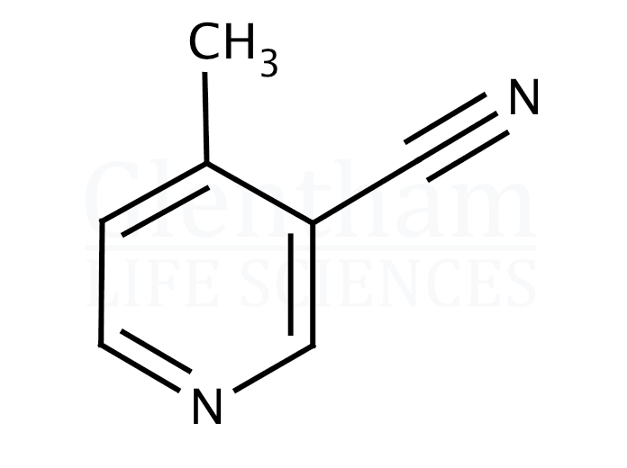 3-Cyano-4-methylpyridine (3-Cyano-4-picoline) Structure