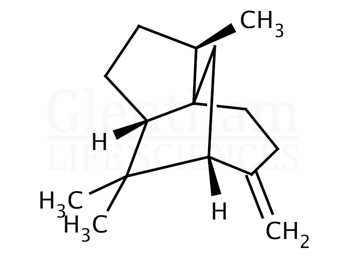 (+)-β-Cedrene Structure