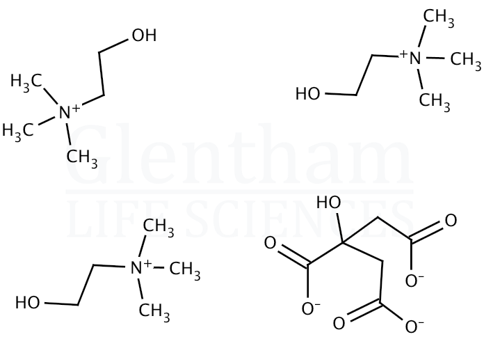 Structure for Tricholine citrate