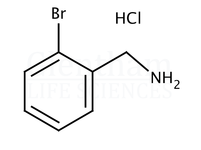 Structure for 2-Bromobenzylamine hydrochloride
