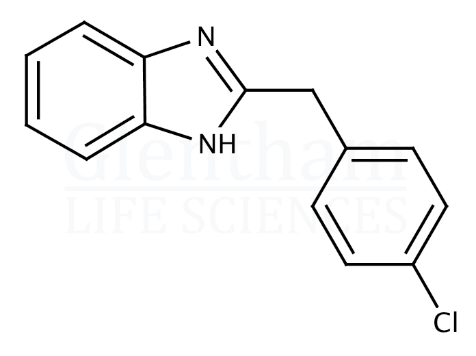 Structure for 2-(4-Chlorobenzyl)benzimidazole