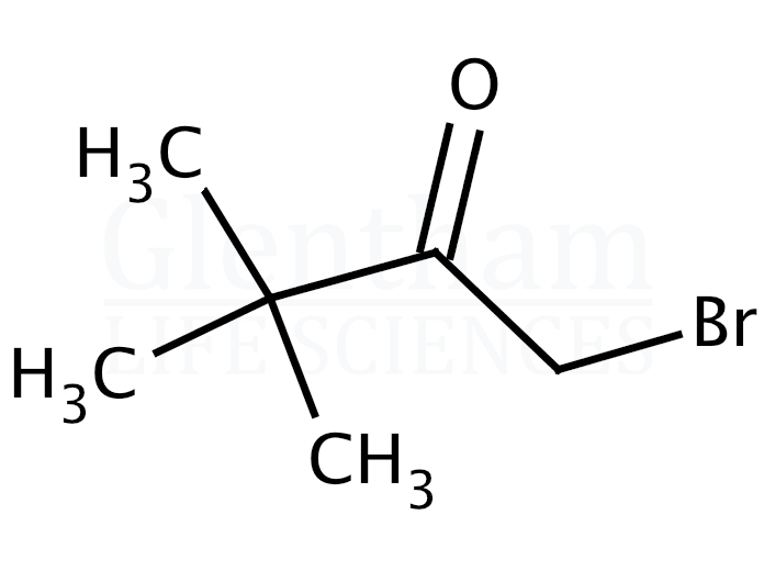 1-Bromo-3,3-dimethylbutan-2-one Structure