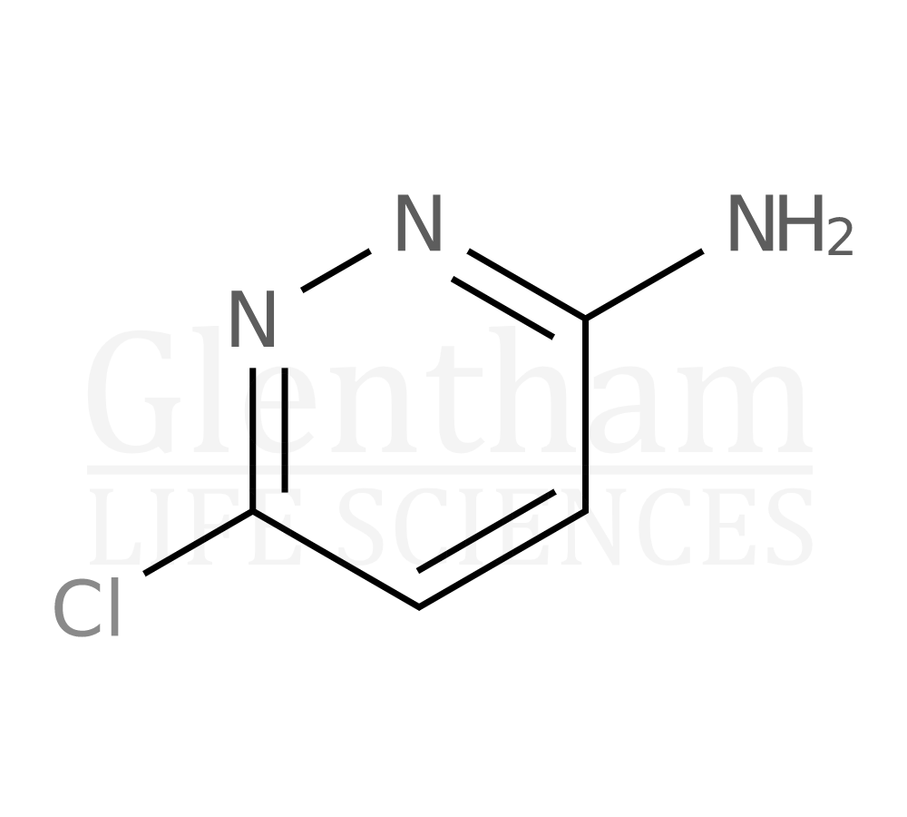 3-Amino-6-chloropyridazine Structure