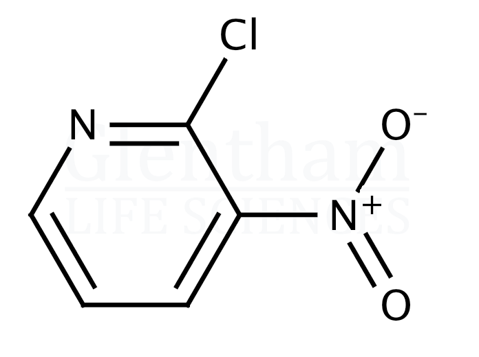 2-Chloro-3-nitropyridine Structure