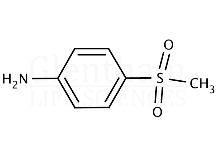 Structure for 4-Methylsulfonylaniline hydrochloride