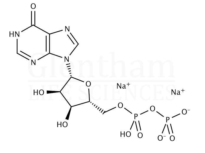 Inosine 5''-diphosphate disodium salt Structure