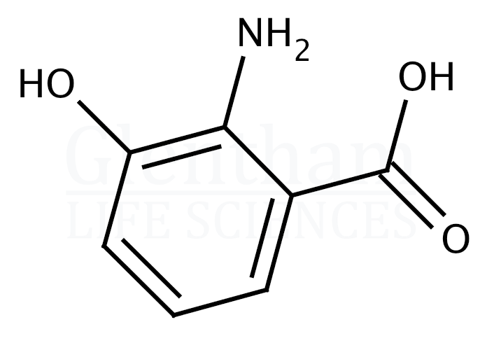 Structure for 3-Hydroxyanthranilic acid (548-93-6)