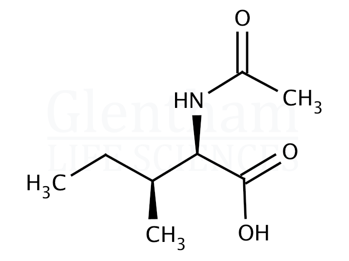 N-Acetyl-D-(allo)-isoleucine Structure