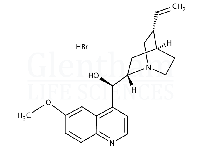 Quinine hydrobromide Structure