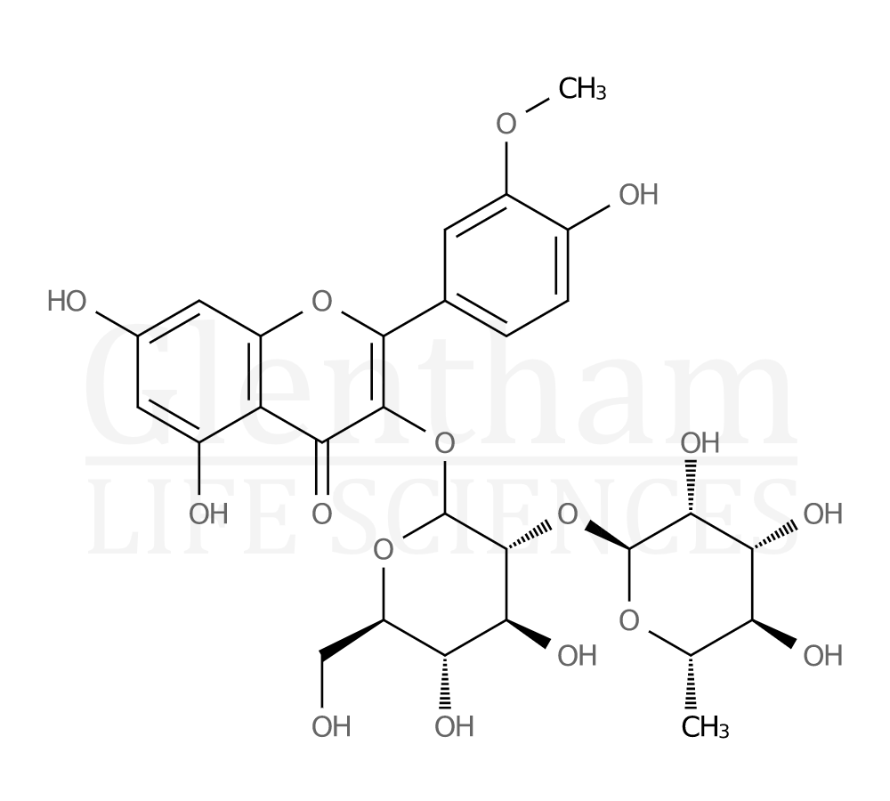Isorhamnetin 3-O-neohesperoside Structure