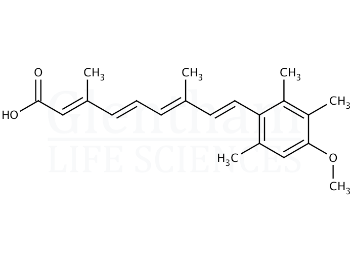 Acitretin, EP grade Structure