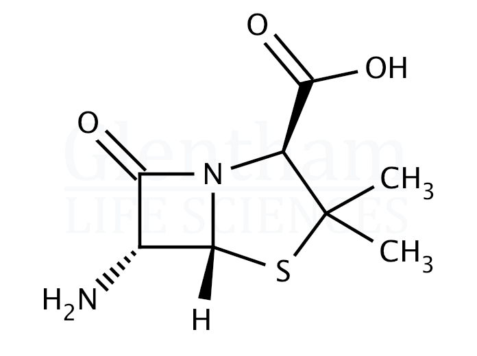 6-Aminopenicillanic acid Structure