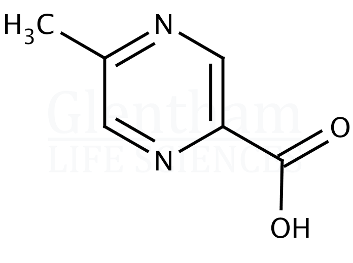 5-Methylpyrazine-2-carboxylic acid Structure