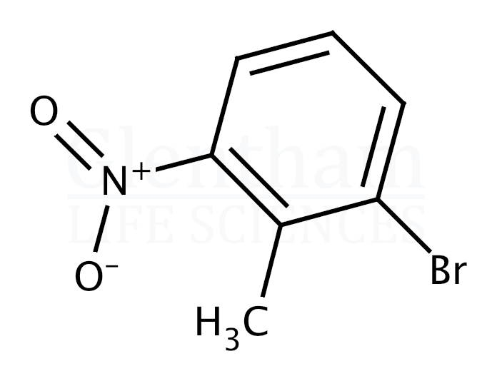 2-Bromo-6-nitrotoluene Structure