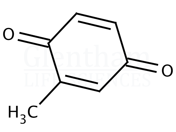 Structure for  Methyl-1,4-benzoquinone  (553-97-9)
