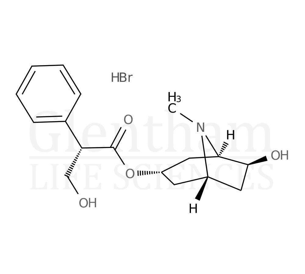 Anisodamine hydrobromide Structure