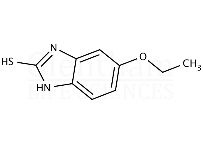 Structure for 5-Ethoxy-2-mercaptobenzimidazole