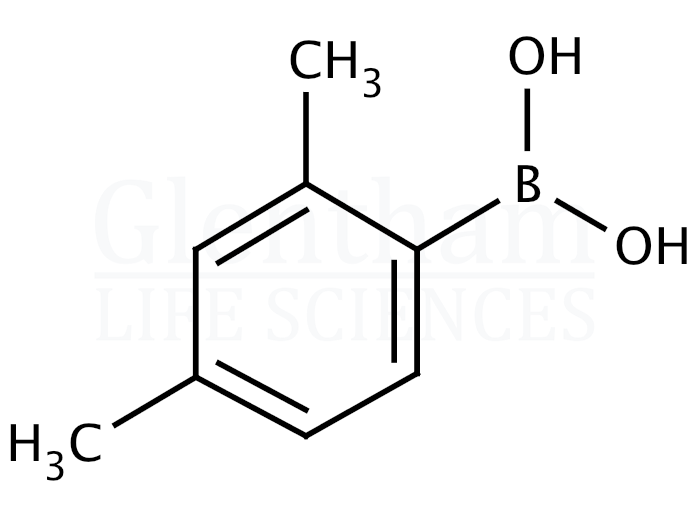2,4-Dimethylphenylboronic acid Structure