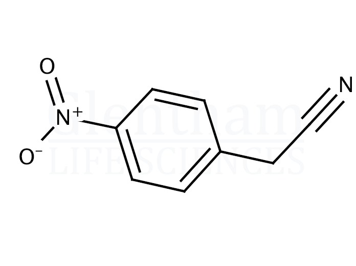4-Nitrophenylacetonitrile Structure