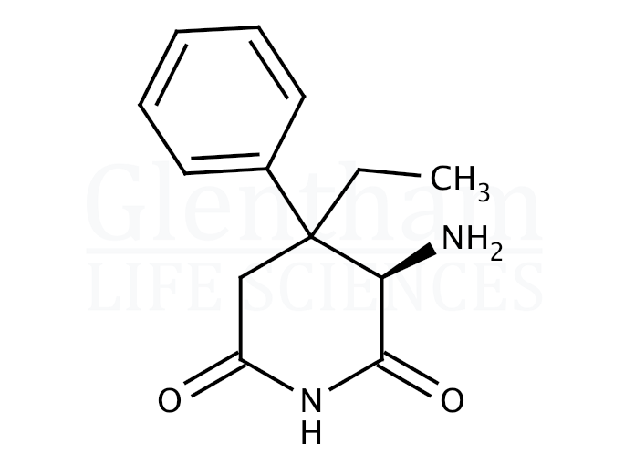 (R)-(+)-Aminoglutethimide  Structure