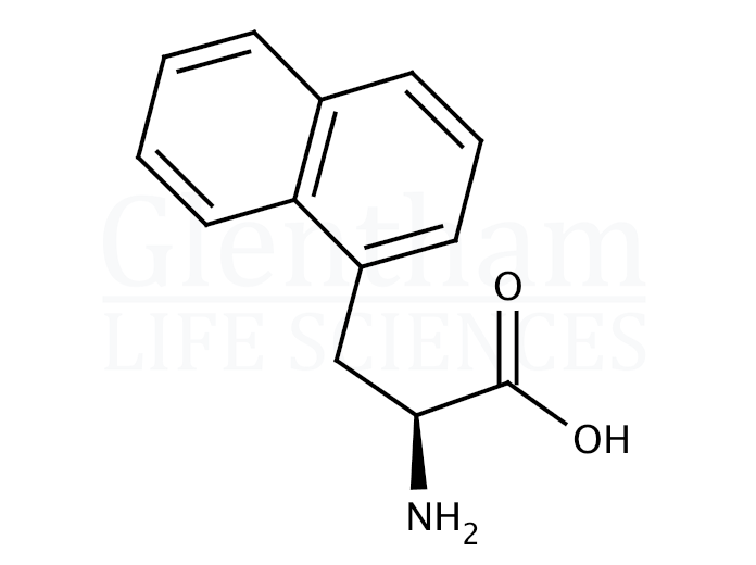 Structure for 3-(1-Naphthyl)-L-alanine (55516-54-6)