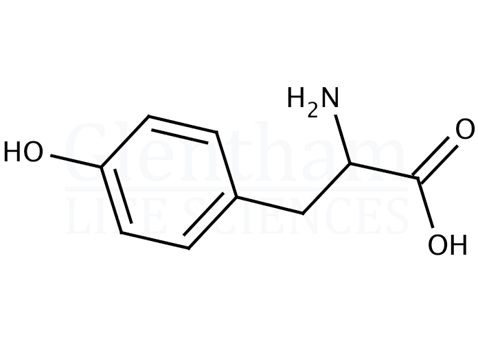 DL-Tyrosine Structure