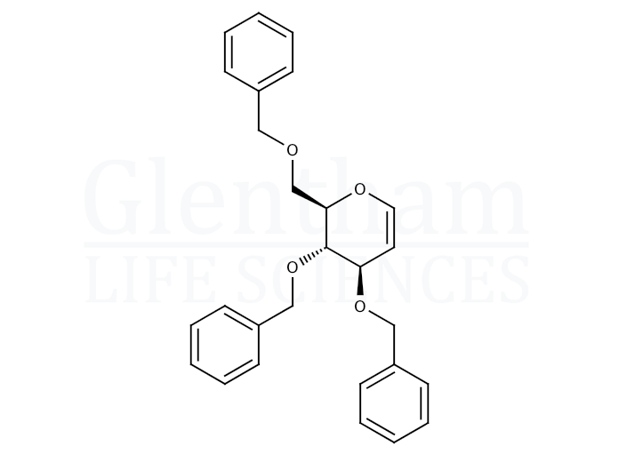 3,4,6-Tri-O-benzyl-D-glucal Structure