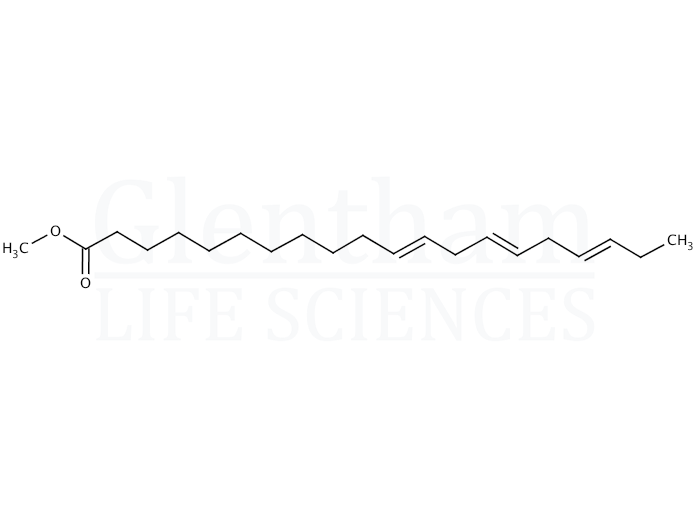 Structure for cis-11,14,17-Eicosatrienoic acid methyl ester