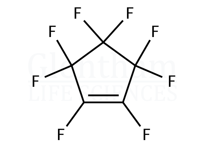Octafluorocyclopentene Structure