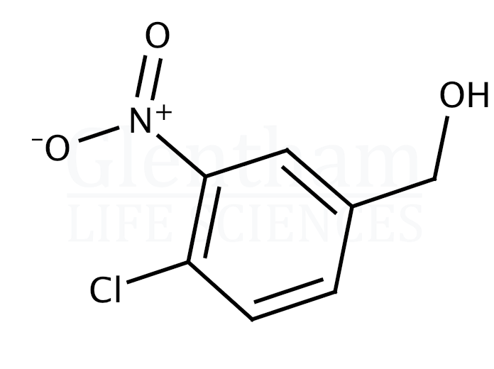 4-Chloro-3-nitrobenzyl alcohol Structure