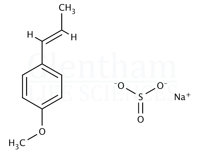 Structure for Polyanetholesulfonic acid sodium salt 