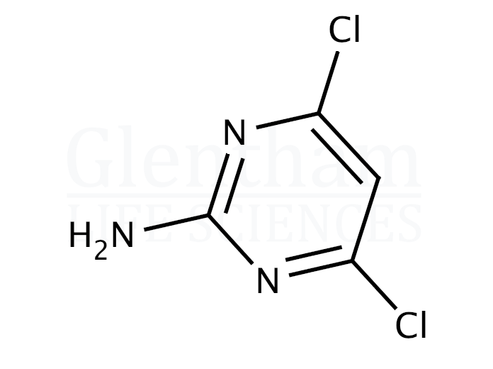 Structure for 2-Amino-4,6-dichloropyrimidine