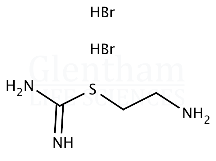 Structure for 2-(2-Aminoethyl)isothiourea dihydrobromide