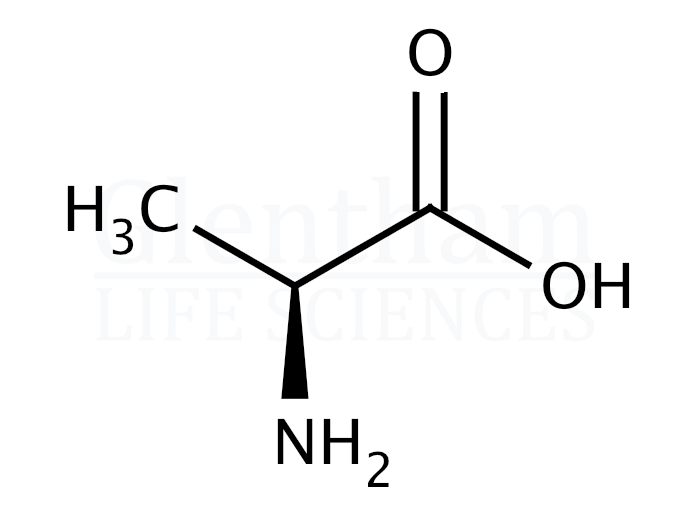 Structure for L-Alanine, GlenCell™, suitable for cell culture