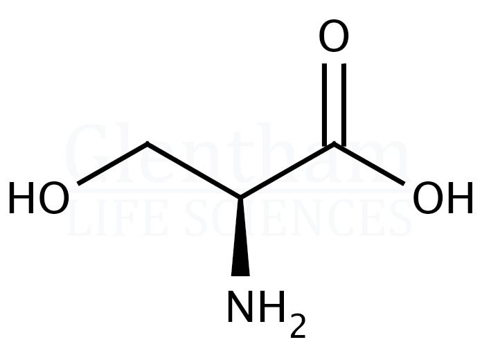 L-Serine Structure