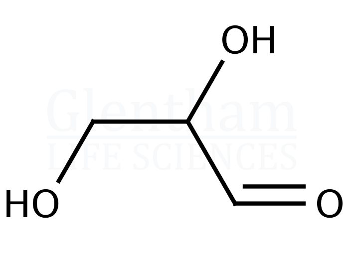 Structure for DL-Glyceraldehyde