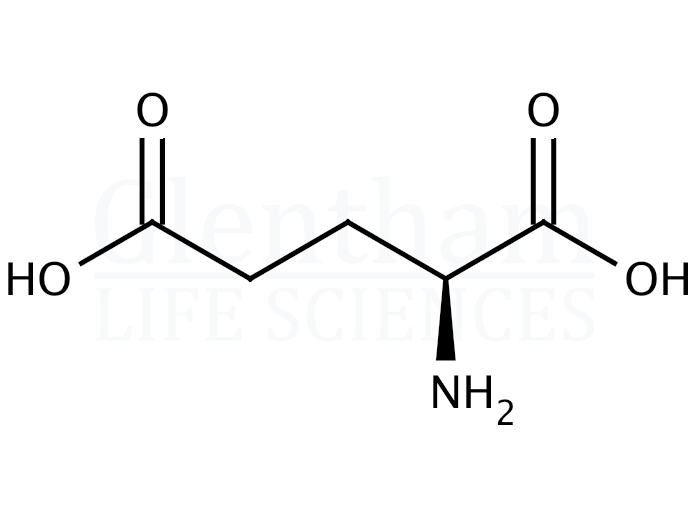 L-Glutamic acid Structure