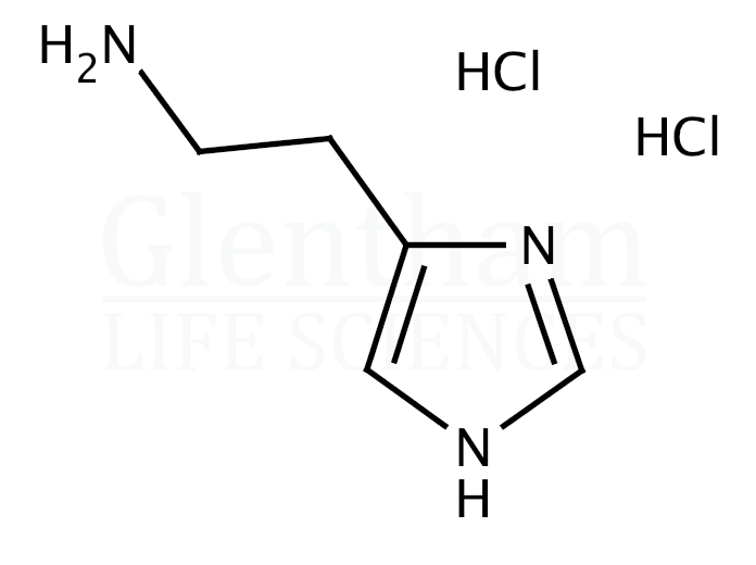 Histamine dihydrochloride Structure