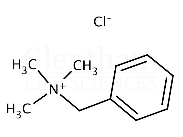 Structure for Benzyltrimethylammonium chloride