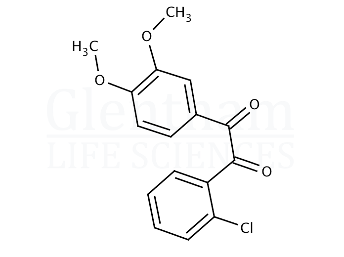 2-Chloro-3′,4′-dimethoxybenzil  Structure