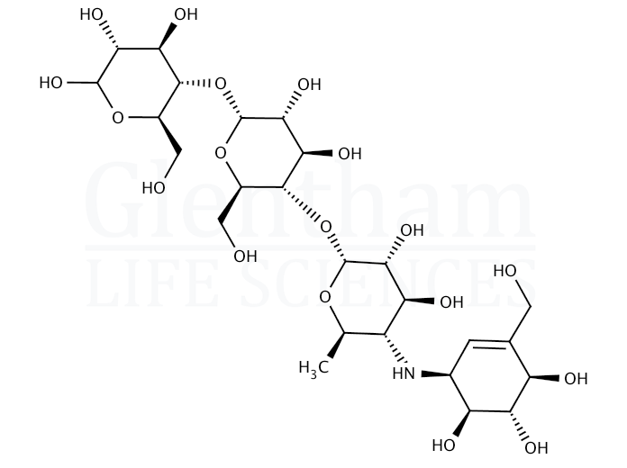 Structure for Acarbose, EP grade