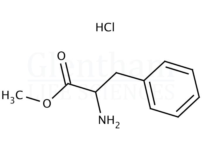 DL-Phenylalanine methyl ester hydrochloride Structure