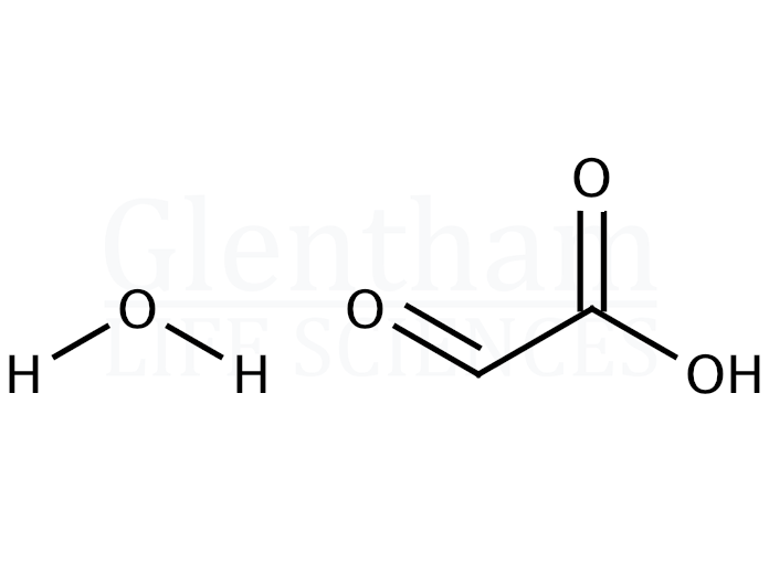 Glyoxylic acid hydrate Structure