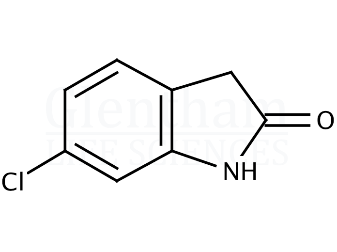 6-Chloro-2-indolinone Structure