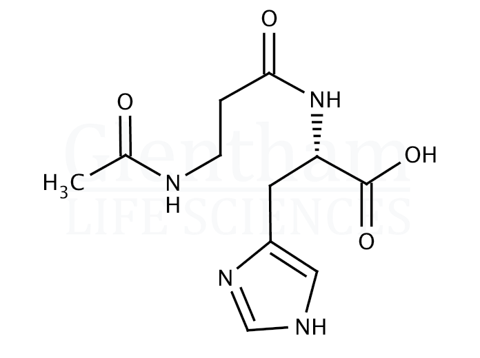 N-Acetyl-L-carnosine Structure
