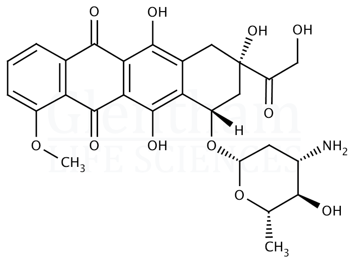 Structure for Epirubicin (56420-45-2)