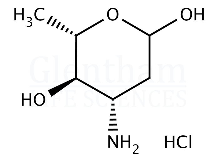 L-Acosamine hydrochloride Structure