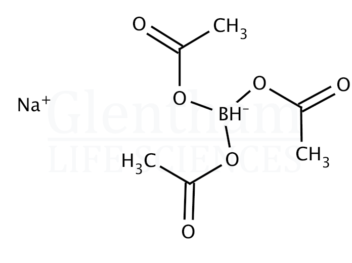 Structure for Sodium triacetoxyborohydride