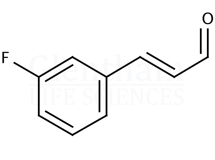Structure for  3-Fluorocinnamaldehyde  (56578-38-2)